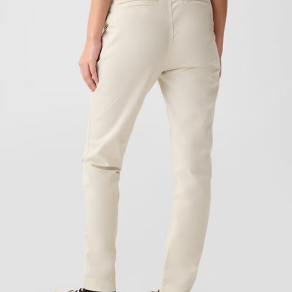 GAP Mid Rise Downtown Khakis Chino Beige Ankle Pants Size 2, NWT! - Picture 4 of 10